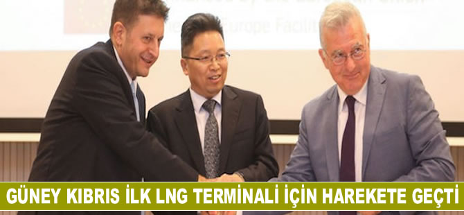 Güney Kıbrıs Rum Yönetimi, ilk LNG terminali için anlaşma imzaladı
