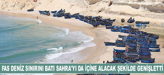 Fas deniz sınırını Batı Sahra'yı da içine alacak şekilde genişletti