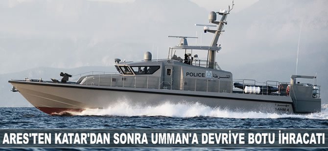 ARES Tersanesi, Umman’a ARES 85 Hercules devriye botunu teslim etti