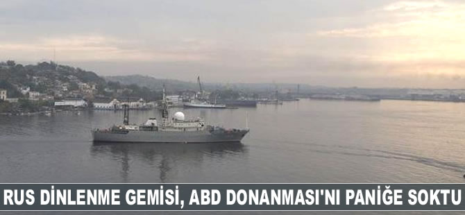 Rus dinlenme gemisi, ABD Donanması’nı paniğe soktu