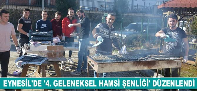 Eynesil’de ‘4. Geleneksel Hamsi Şenliği’ düzenlendi