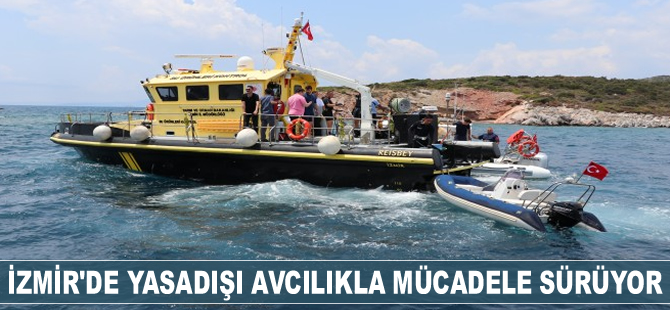İzmir’de yasadışı avcılıkla mücadele sürüyor