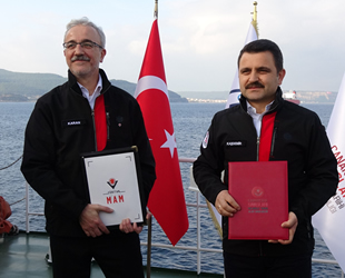 Çanakkale Boğazı'ndaki dalış turizmi için tarihi imza atıldı