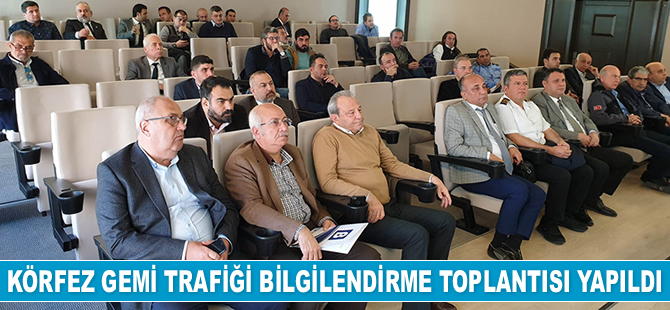 İskenderun Körfezi’nde Gemi Trafiği Bilgilendirme Toplantısı yapıldı