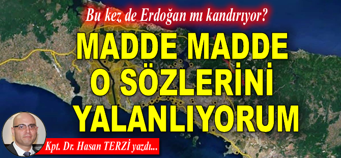 Hasan Terzi: Madde madde o sözlerini yalanlıyorum