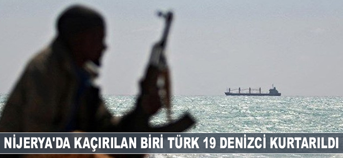 Nijerya'da deniz haydutlarının kaçırdığı 19 denizci kurtarıldı