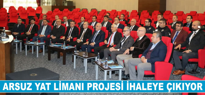 Arsuz Yat Limanı Projesi ihaleye çıkıyor