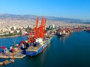 Mersin Uluslararası Limanı, iş hacmiyle lider oldu