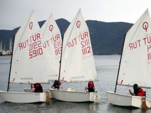 1. Mandalin Kupası Yelken Yarışları, Bodrum'da başladı