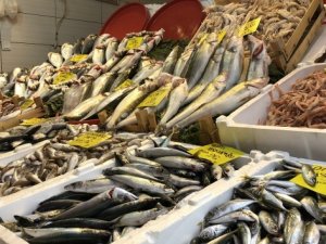 Balık satışlarına fırtına engeli