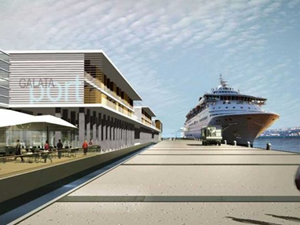 Galataport’a ilk gemi 5 Nisan 2020'de yanaşacak