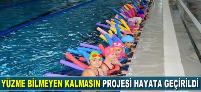 "Yüzme Bilmeyen Kalmasın" projesi hayata geçirildi
