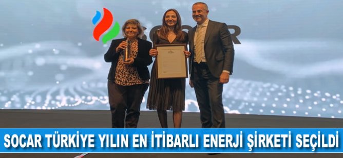 SOCAR Türkiye yılın en itibarlı enerji şirketi seçildi