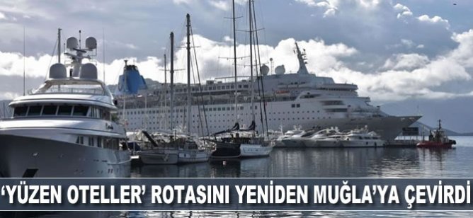 'Yüzen oteller' rotasını yeniden Muğla'ya çevirdi