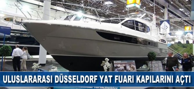 Uluslararası Düsseldorf Yat Fuarı açıldı