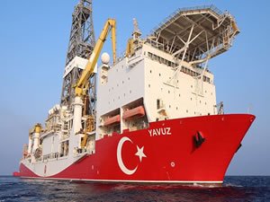 "Yavuz sondaj gemisi Ada'nın güneyindeki G ruhsat sahasına intikal etmiştir"