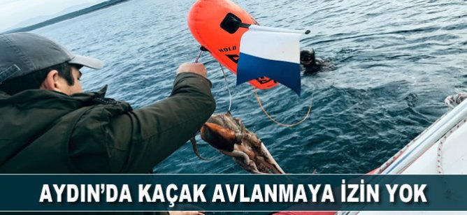 Aydın’da kaçak avlanmaya izin yok