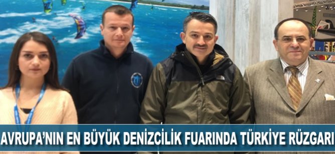 Avrupa'nın en büyük denizcilik fuarında Türkiye rüzgarı