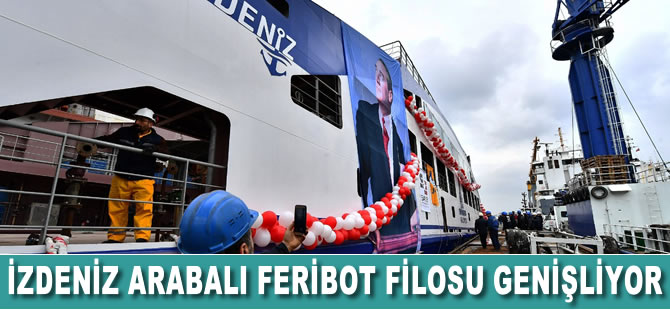 İZDENİZ Arabalı Feribot Filosu Genişliyor