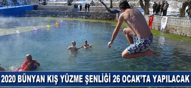2020 Bünyan Kış Yüzme Şenliği 26 Ocak’ta yapılacak