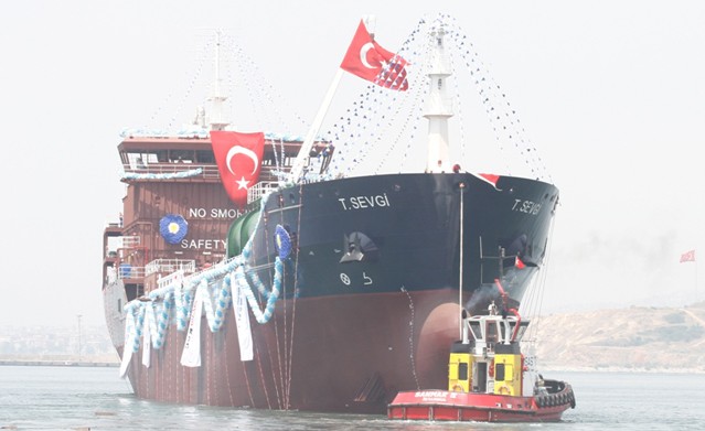 T.SEVGİ tankeri Tüpraş'a teslim edildi