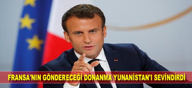 Fransa'nın göndereceği donanma Yunanistan'ı sevindirdi