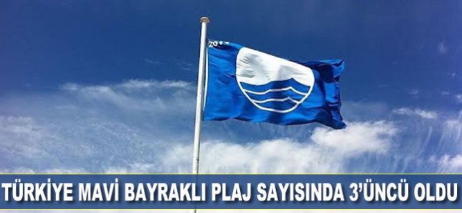 Türkiye mavi bayraklı plaj sayısında 3’üncü oldu