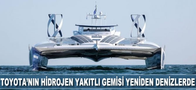Toyota'nın hidrojen yakıtlı gemisi yeniden denizlerde