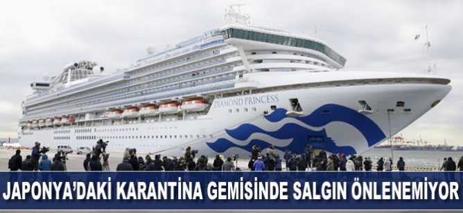 Japonya’daki karantina gemisinde salgın önlenemiyor
