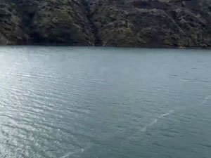 Depremin yüzey kırığının izi, Karakaya Baraj Gölü'nde görüldü