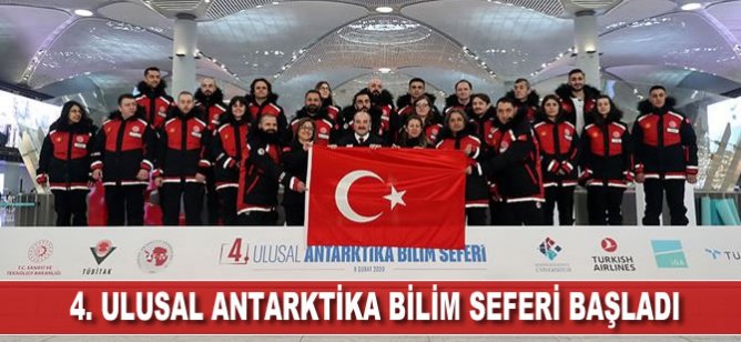 4. Ulusal Antarktika Bilim Seferi başladı