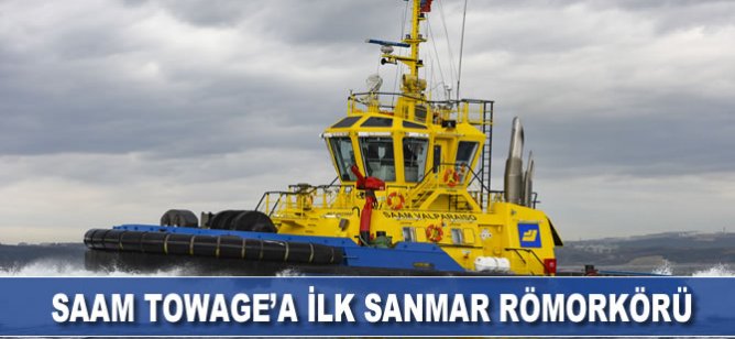Saam Towage'a ilk Sanmar römorkörü
