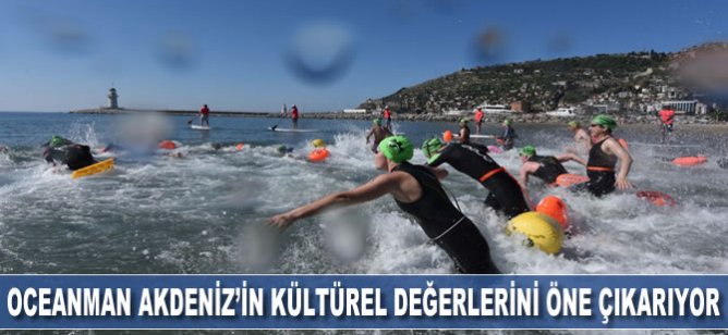 Oceanman Akdeniz’in kültürel değerlerini yüzme sporuyla öne çıkarıyor