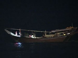 ABD: Umman Denizi'nde ağır silah dolu İran teknesine el konuldu