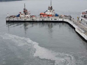 Çanakkale Boğazı'nda tedirginliğe neden olan görüntü