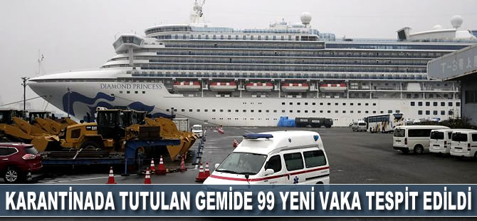 Kovid-19 nedeniyle karantinada tutulan gemide 99 yeni vaka tespit edildi