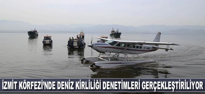 İzmit Körfezi'nde deniz kirliliği denetimleri gerçekleştiriliyor