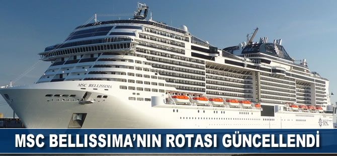 MSC Cruises, 'Grand Voyage' rotasında güncelleme yaptı