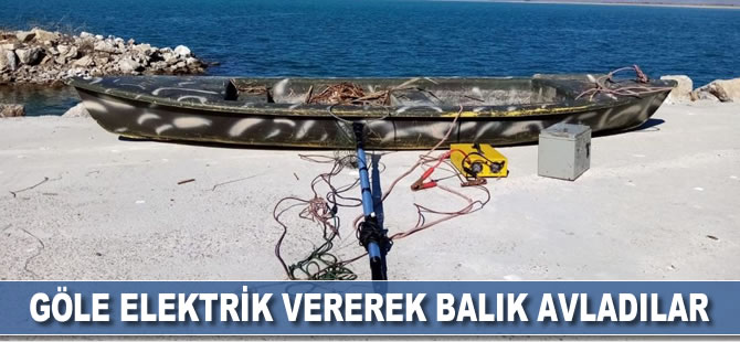Elektrikle balık avladılar, 147 bin liralık cezaya çarptırıldılar