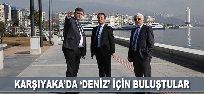 Karşıyaka’da ‘deniz’ için buluştular