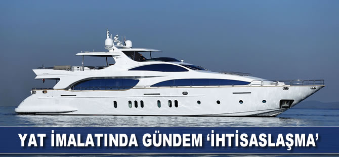Yat imalatında gündem 'ihtisaslaşma'