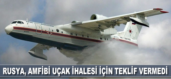 Rusya, amfibi uçak ihalesi için teklif vermedi