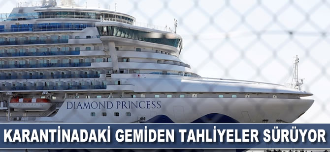 Japonya’daki karantina gemisinden tahliyeler sürüyor