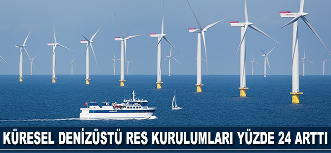 Küresel denizüstü RES kurulumları 2019’da yüzde 24 arttı