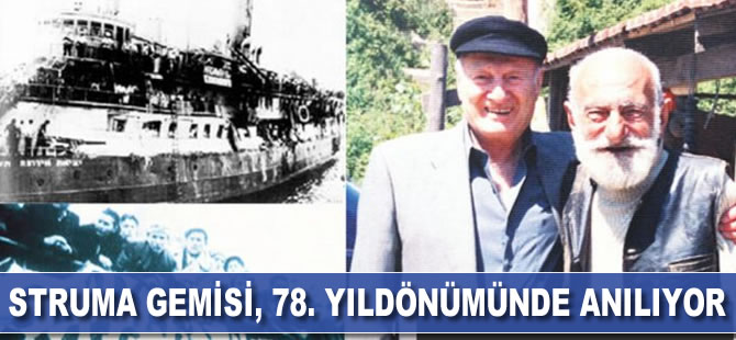 Struma Gemisi, 78. yıldönümünde anılıyor