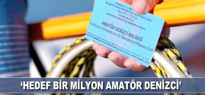‘Hedef Bir Milyon Amatör Denizci’