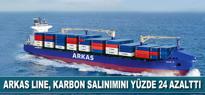 Arkas Line karbon salınımını yüzde 24 azalttı