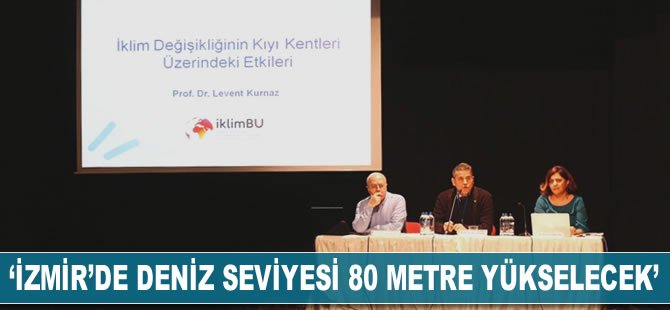 'İzmir’de deniz 80 metre yükselecek'