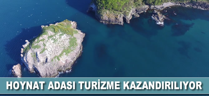 Hoynat Adası turizme kazandırılıyor