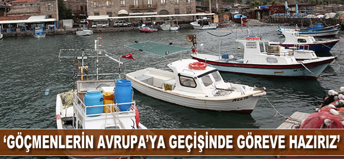 Düzensiz göçmenlerin Avrupa'ya geçişinde balıkçılar göreve hazır